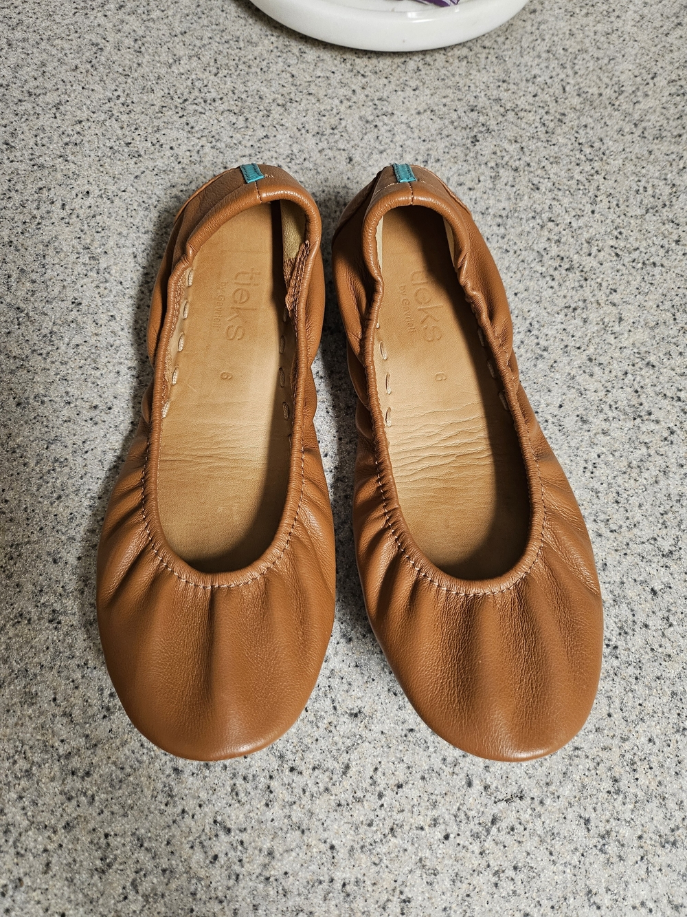 Tieks Women’s Ballet Flats in Chestnut Brown